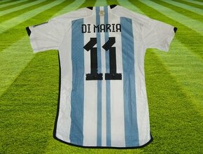 Di Maria hráčska verzia Argentína 3 star slimfit World Cup - 1