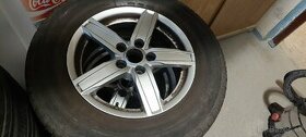 Alu disky spolu s pneu 205/70 R16 na kia sportage 2015 - 1