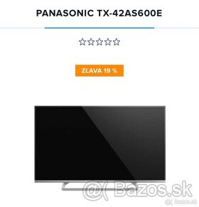 TV Panasonic 42palcov LED Full HD