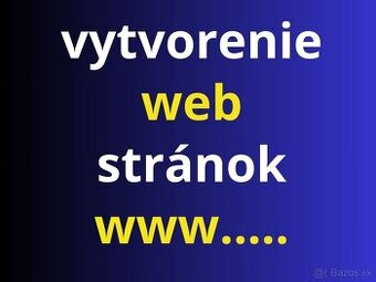 WEB stránka do 10 dní kompletne spustená