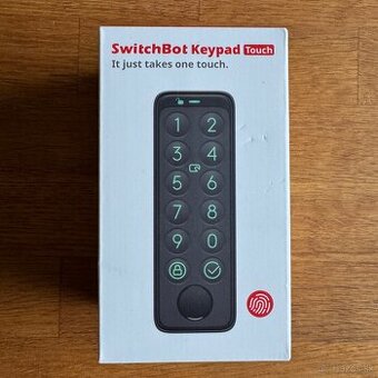 Inteligentná klávesnica SwitchBot Keypad Touch - 1