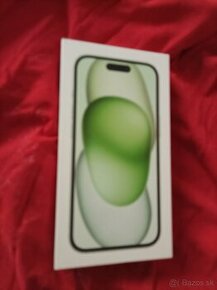 Apple iphone 15 128gb zeleny neotvoreny
