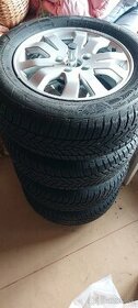 Komplet zimná sada pneumatiky 215/65 r16 + disky Honda crv 2