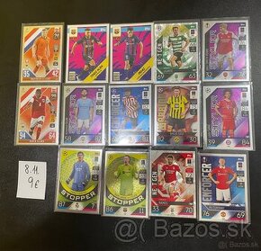 Futbalove karty Topps Mix