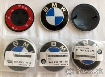 BMW Znak Predny 82 mm zadny 74 mm