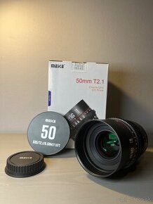 Meike 50mm T2.1 S35 Prime Cine Lens EF