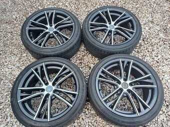 hlinikové disky-Audi/ Vw/Mercedes,--8,5 Jx18-ET-35--5x112 - 1