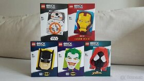 Nové zapečatené LEGO Brick Sketches DC Comics a Marvel - 1