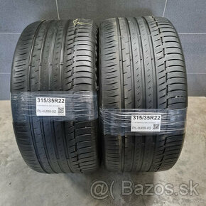 Letné pneumatiky pár 315/35 R22 CONTINENTAL RSC