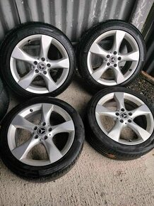 4ks alu disky orig. MB 5x112 R17 pneu 225/45 R17 6mm