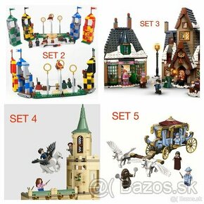 Harry Potter stavebnice 1 + figúrky - typ lego - 1