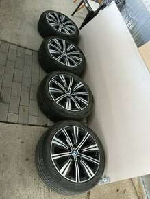 krasne orig BMW 18" ALU + pneu Pirelli 225/45R18 - 1