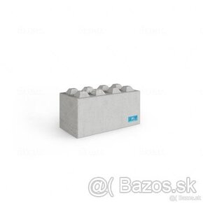 betónové Lego kocky , box, stena, bariéra, zábrana, svah…