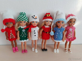 šaty pre rôzne bábiky barbie ken chelsea kelly stacie - 1