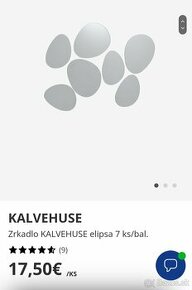 Zrkadlo KALVEHUSE Ikea