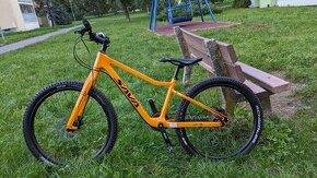 Predám nový karbónový 24" detský bicykel Sava Barn 4.4