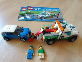 Lego City  60081, 7741, 3366 a Lego Kocky 4635