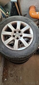 Predam kolesá na vw,seat rozteč 5x100 - 1