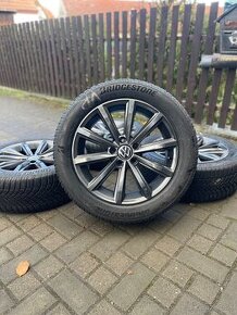 ORIGINÁL Alu Volkswagen London R17, 5x112 - TOP STAV, ZIMNÍ