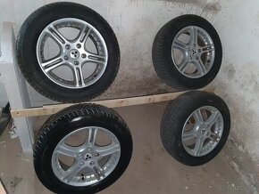 5x114,3 r16  elektrony + pneumatiky 205/60 r16