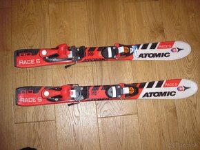 Predám detské karvingové lyže Atomic Race 5,  dĺžka 80 cm.