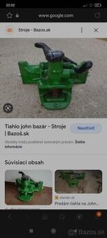 Kúpim tiahlo John Deere