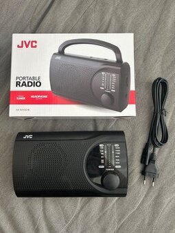 Predám prenosné radio JVC (RA-E321B)