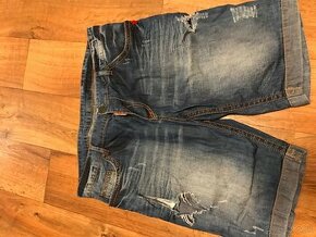 DSQUARED originál pánske jeansove capri XL