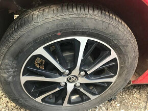 Toyota yaris alu disky s pneu 175/65 R15 5Jx15 - 1