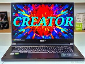 Herný notebook MSI CREATOR | 4K UHD | RTX 3070 | 32GB | i7 - 1