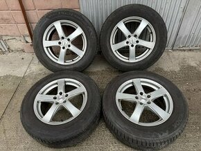 17" Elektrony 5x108 so zimnymi pneu 235/65 R17 - 1