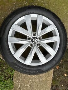 Predam disky a pneumatiky 215 55 r17 5x112 volkswagen