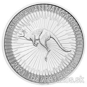 Strieborná minca Kangaroo 1 oz (2021)