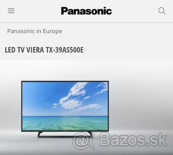 Led tv panasonic