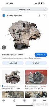 Prevodovka GGU 1.9TDI 74kw