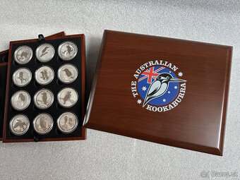 Luxusná etue pro stříbrné mince Kookaburra 1oz Perth Mint