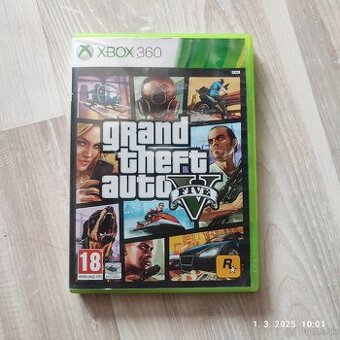 Predám GTA V pre XBOX 360