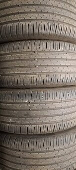 Predám 4ks jazdené letné 235/55r18-104V Continental