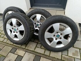 Elektróny Škoda letné pneumatiky 205/60 r15 ET 5x112