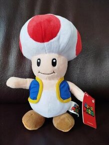 Plyšový Toad 26cm - nový s visačkou, originál Nintendo - 1