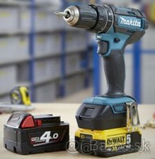 Adaptér DeWALT + MILWAUKEE 18V / MAKITA 18V - 1