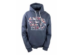 Ranch Girls Hooded Sweatshirt `FIONA` carbon