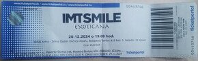 Predam 1 listok na koncert IMT Smile