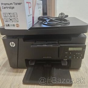 Tlačiareň HP  Laser Jet Pro MFP M125nw+ naplň