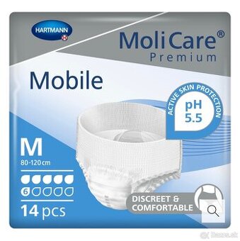 MoliCare Premium inkontinenčné nohavičky veľ. M 14 ks - 1