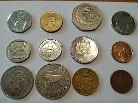 Predám mince 102 rôznych krajín sveta