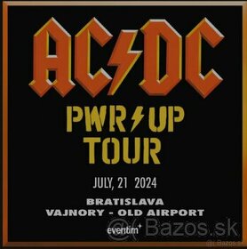 Vstupenky na AC/DC POWER UP TOUR BRATISLAVA