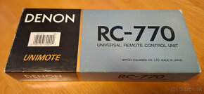 Predám univerzálne diaľkové ovládanie DENON RC-770 - 1
