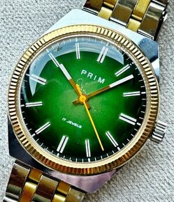 Československé Retro Vintage hodinky PRIM Ala Rolex 80. roky