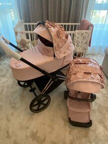 Cybex simply flowers pink 2 kombinacia